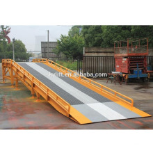 2 wheels hydraulic move dock leveler